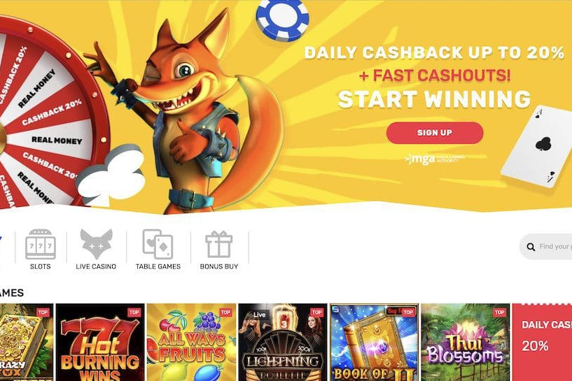 crazyfox casino