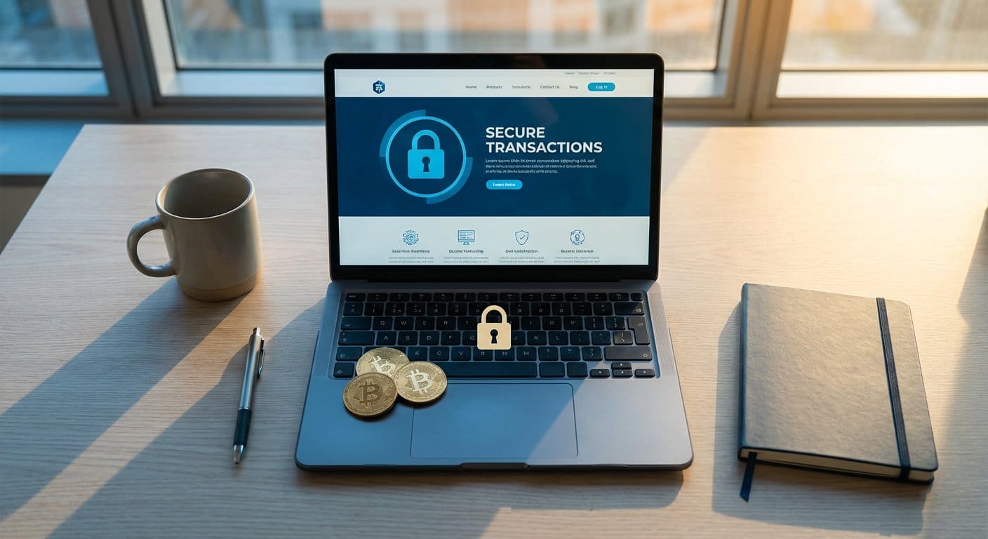 bitcoin sikkerhed betalingsmetoder-laptop