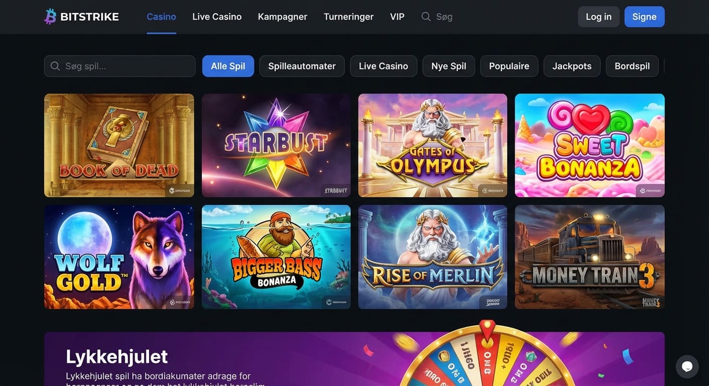 Bitstrike kategorier