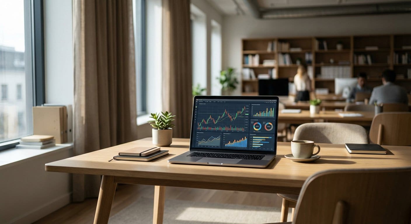 Laptop Statistik analyse